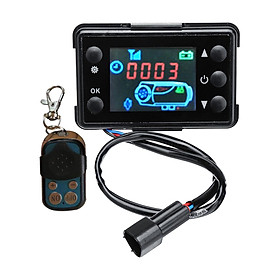 LCD Switch Time Setting Parking Heater Control Knob Remote Control for Vehicles