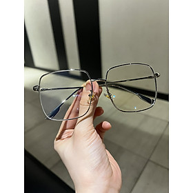 Kính Mắt Vuông Thời Trang Cho Nam và Nữ - Có thể thay tròng cận