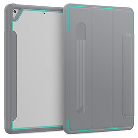 Thay thế vỏ máy tính bảng cho iPad chống sốc 10,2 inch thế hệ thứ 7-Màu Xám xanh nhạt