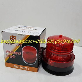 Mua Đèn Chớp Cảnh Báo Giao Thông  Công Trình/ Đèn xoay cảnh báo sử dụng pin loại Đ-RKH-001 ( Hình Thật)