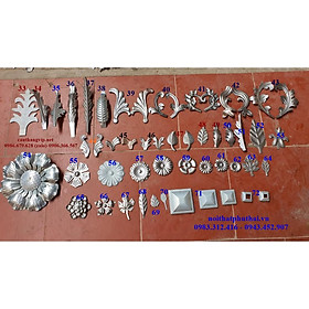 Mua Hoa lá sắt dập mỹ thuật trang trí cửa cổng  cầu thang  ban công