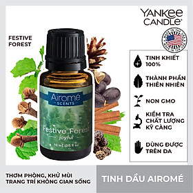 Tinh dầu Airomé Yankee Candle - Festive Forest Scents 15ml