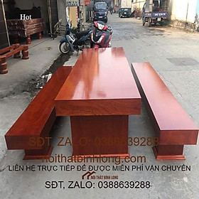 Bộ Bàn Ghế K3 Gỗ Xoan Đào