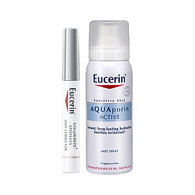 Tinh Chất Giảm Thâm Nám Eucerin Ultra White + Spotless Spot Corrector 5ml Tặng Xịt Khoáng 50ml