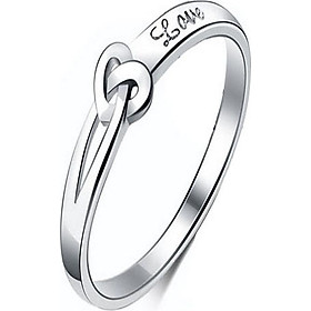 Nhẫn bạc nữ Hiểu Minh NU290