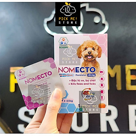 BOSSEN - Viên nhai NOMECTO Diệt Ve Rận, Bọ Chét, Ghẻ DEMODEX cho Chó