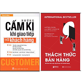 Combo Thách thức bán hàng+Những Cấm Kị Khi Giao Tiếp Với Khách Hàng