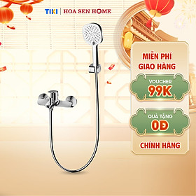 Mua Sen dây TUSLO LUXURY S002 chất liệu đồng thau  công nghệ phun khí tân tiến  tiết kiệm nước  - Hoa Sen Home - Hàng chính hãng