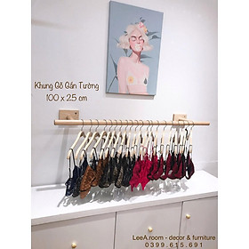 Mua Khung Treo Gỗ Gắn Tường Cho Shop Thời Trang Nội Y