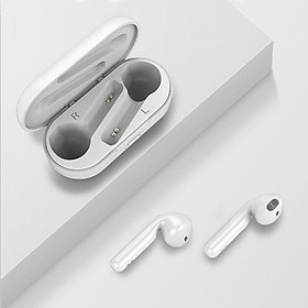Tai nghe không dây L8 TWS cảm ứng tai nghe Bluetooth 5.0  thể thao âm thanh nổi 3D-Màu trắng