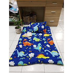 Nệm trải sàn mang đi học nhà trẻ 80x120cm họa tiết hoạt hình trẻ em