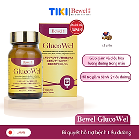 Thực phẩm chức năng hỗ trợ điều trị tiểu đường từ Nhật Bản Bewel Glucowel