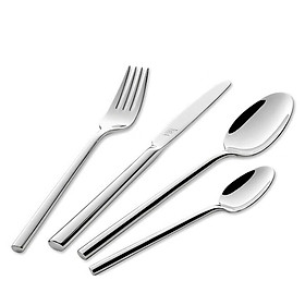 Mua Bộ Muỗng Nĩa Bằng Inox Không Gỉ Chất Lượng Cao ( Tặng Kèm Khăn Lau )