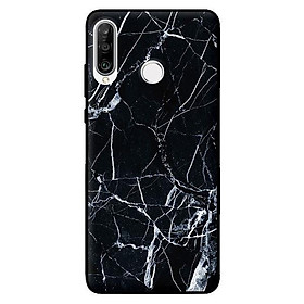 Ốp in cho Huawei P30 Lite Đá Đen 1 - Hàng chính hãng