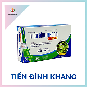 Tiền Đình Khang KIGONA-Hỗ trợ hoạt huyết, tăng cường tuần hoàn máu não, giảm rối loạn tiền đình
