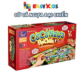 Cờ Cá Ngựa Đại Chiến Nam Châm - Board Game Nhiều Người Chơi