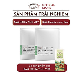 Cà phê pha phin ĐẬM NGHĨA TÌNH VIỆT - Sản phẩm trải nghiệm - Caphesach.org - 25G