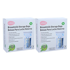 Combo 2 Hộp 30 Túi Đựng Sữa Mẹ (Trữ Sữa Mẹ) Cảm Ứng Nhiệt Umimom UM870176 (210ml)