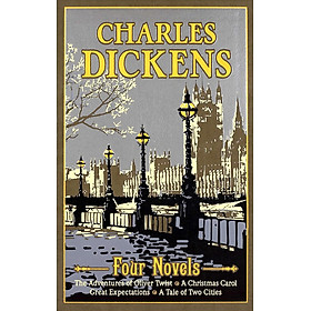 Ảnh bìa Artbook - Sách Tiếng Anh - Charles Dickens: Four Novels (Leather-bound Classics)