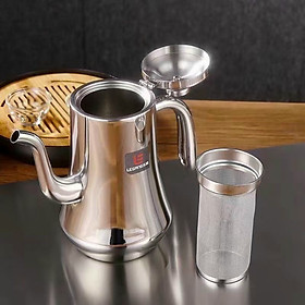 Mua Bình pha trà inox c có lưới lọc 304 cao cấp 1L/1.5L 2L