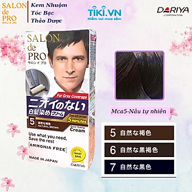 Kem nhuộm tóc Salon de Pro MCa5-Màu nâu tự nhiên