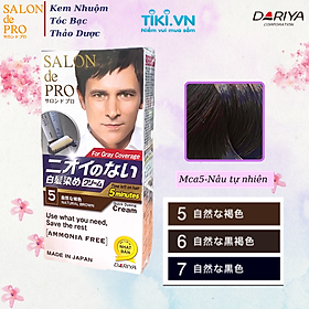 Kem nhuộm tóc Salon de Pro MCa5 - Màu nâu tự nhiên