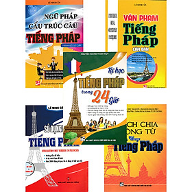 ComBo Sách học tiếng Pháp cho người mới bắt đầu ( bộ 5 quyển )
