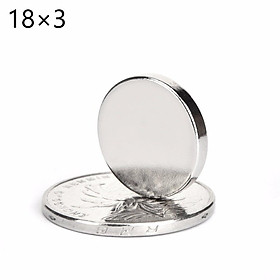 Mua Nam châm viên D18x3mm siêu mạnh