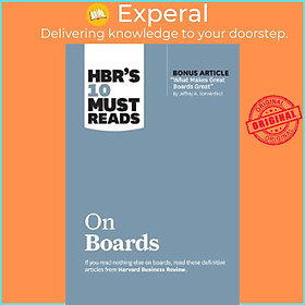 Sách - HBR's 10 Must Reads on Boards (with bonus article "What Makes  by Harvard Business Review (US edition, paperback)