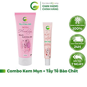 Combo Tẩy Tế Bào Chết Love Nature 100ML Muối Hồng Himalaya + Kem Mụn Love Nature 15G