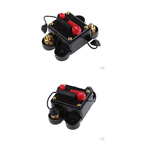 2x Manual Reset Circuit Breaker 12v/24v Auto Boat