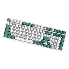 Russian Mechanical Keyboard Backlit 98% Allocation for PC Laptop Gamer