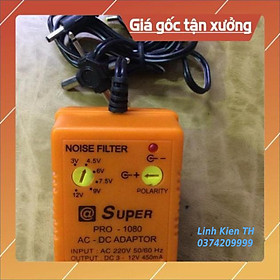 Mua ADAPTOR:Dùng 220 V ( từ 3 v - 12 v )