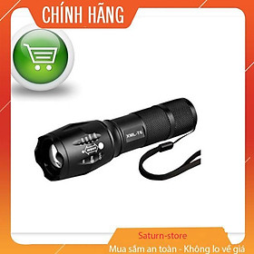 Mua Đèn pin siêu sáng  Đen bin sieu sang  Đèn pin chống nước siêu sáng XML-16 cao cấp Tặng kèm ngay 1 Pin  1 Đốc sạc  1 đốc