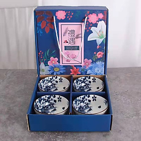 Mua Bộ Sản Phẩm Chén Hoa Anh Đào Cách Nhật Bản (Kèm Hộp Quà)