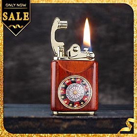 Mua Vỏ Hột Quẹt Bật Lửa Xăng Đá cối xoay Zorro Z592-210 thiết kế kiểu mới đánh lửa tự động - Dùng Xăng Bấc Đá Cao Cấp