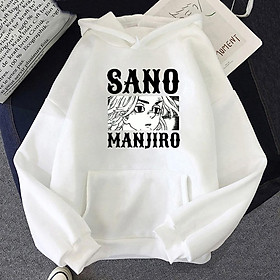 Áo Hoodie Anime Tokyo Revengers Sano Manjiro mẫu HOT độc đẹp giá rẻ