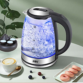 Mua Ấm siêu tốc thủy tinh KAW SH 1518K-mẫu mã đẹp  chất liệu an toàn tiết kiệm điện  đun siêu tốc trong 2 -3 phút -HÀNG CHÍNH HÃNG- MAX STAR