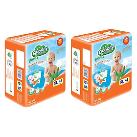 2 Gói Tã Quần Goodry Bé Yêu XL48