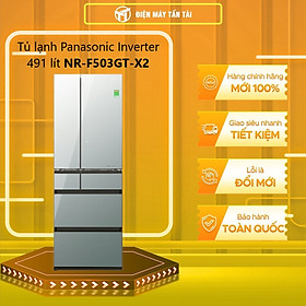 Mua Tủ Lạnh 6 Cánh Panasonic 491 Lít NR-F503GT-X2 - Công nghệ diệt khuẩn độc quyền - Hàng chính hãng