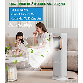 Quạt Điều Hòa 2 Chiều Nóng Lạnh Nontaus LNS-C-89 - Dùng Cả Mùa Hè và Mùa Đông  - Điều Khiển Từ Xa - Hẹn Giờ Tắt - CÓ VIDEO