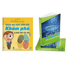 [Download Sách] Combo Sách Khác biệt của con (Tái bản) và Những khả năng thiên bẩm