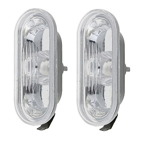 Pair LED Side Marker Lights For Volkswagen MK4 Golf Jetta Bora B5 Passat