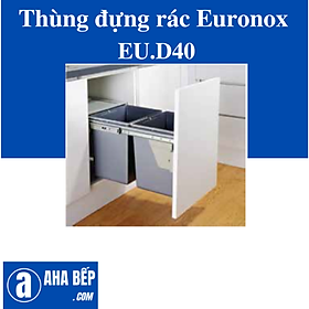 THÙNG ĐỰNG RÁC 2 KHOANG EURONOX EU.D40 - HÀNG CHÍNH HÃNG