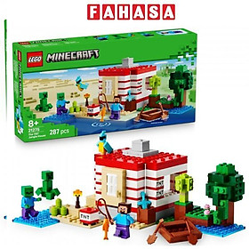 Đồ Chơi Lắp Ráp Pháo Đài TNT Trong Rừng - Lego Minecraft 21275 (287 Mảnh Ghép)