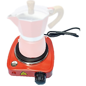 Bộ bếp điện mini và bình pha cà phê espresso Ý