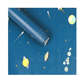 Mua Combo 5m Decal Giấy Dán Tường Vũ Trụ Xanh (5m x 0.45m)