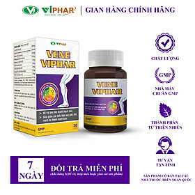 Viên Uống Suy Giãn Tĩnh Mạch VENE VIPHAR Hộp 30 Viên