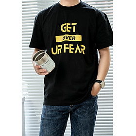 Áo thun Soul in chữ get over your heart, Áo phông phong cách typography unisex nam nữ oversized tay ngắn form rộng