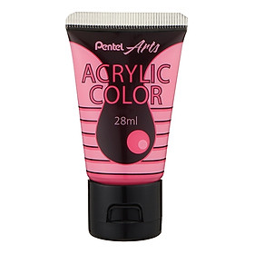 Tuýp Màu Vẽ Acrylic Pentel 28ml WA2-T83 - Fluorescent Pink